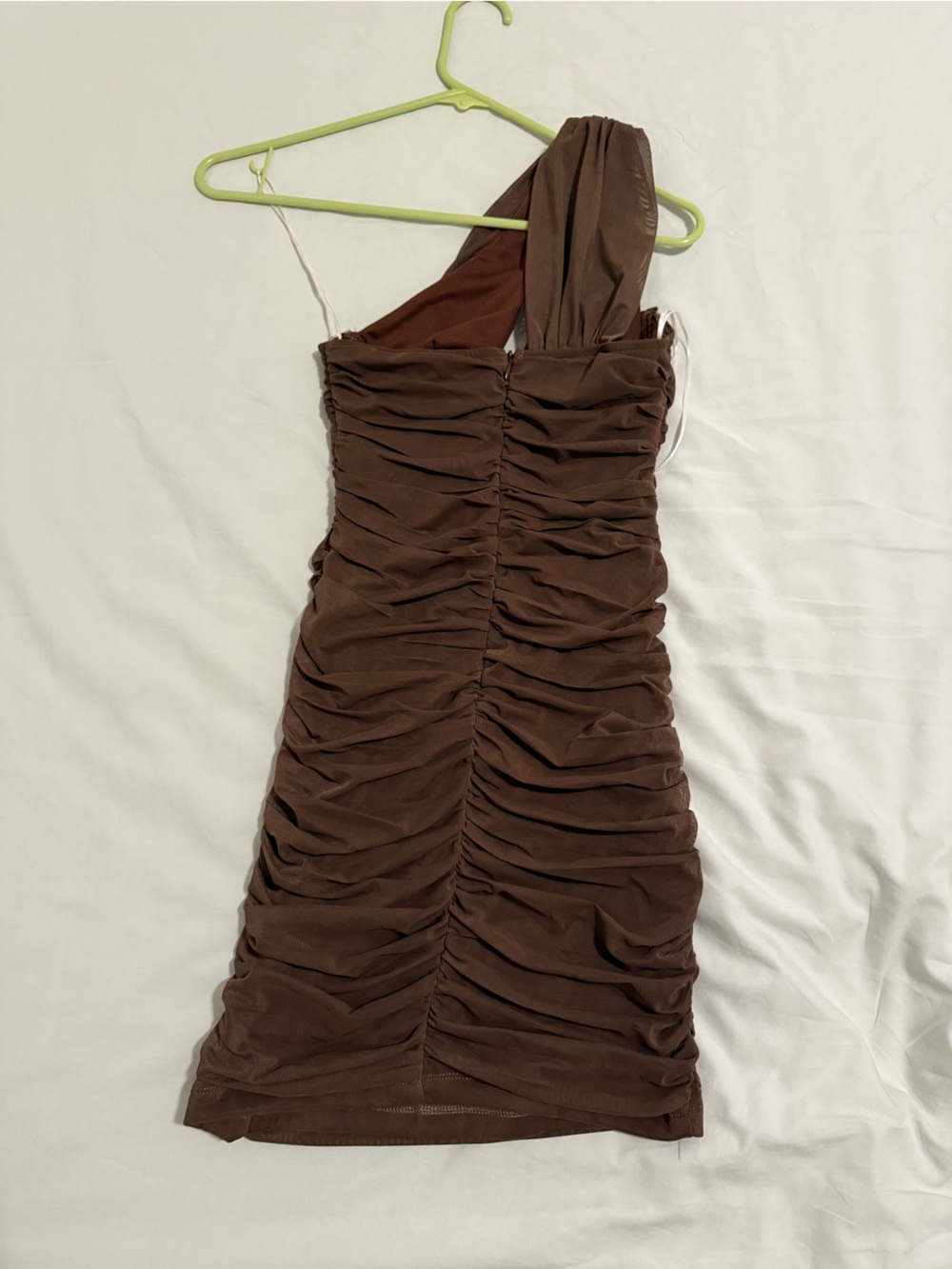 Princess Polly Brown Off the Shoulder Bodycon Dress - Picture 4 of 4